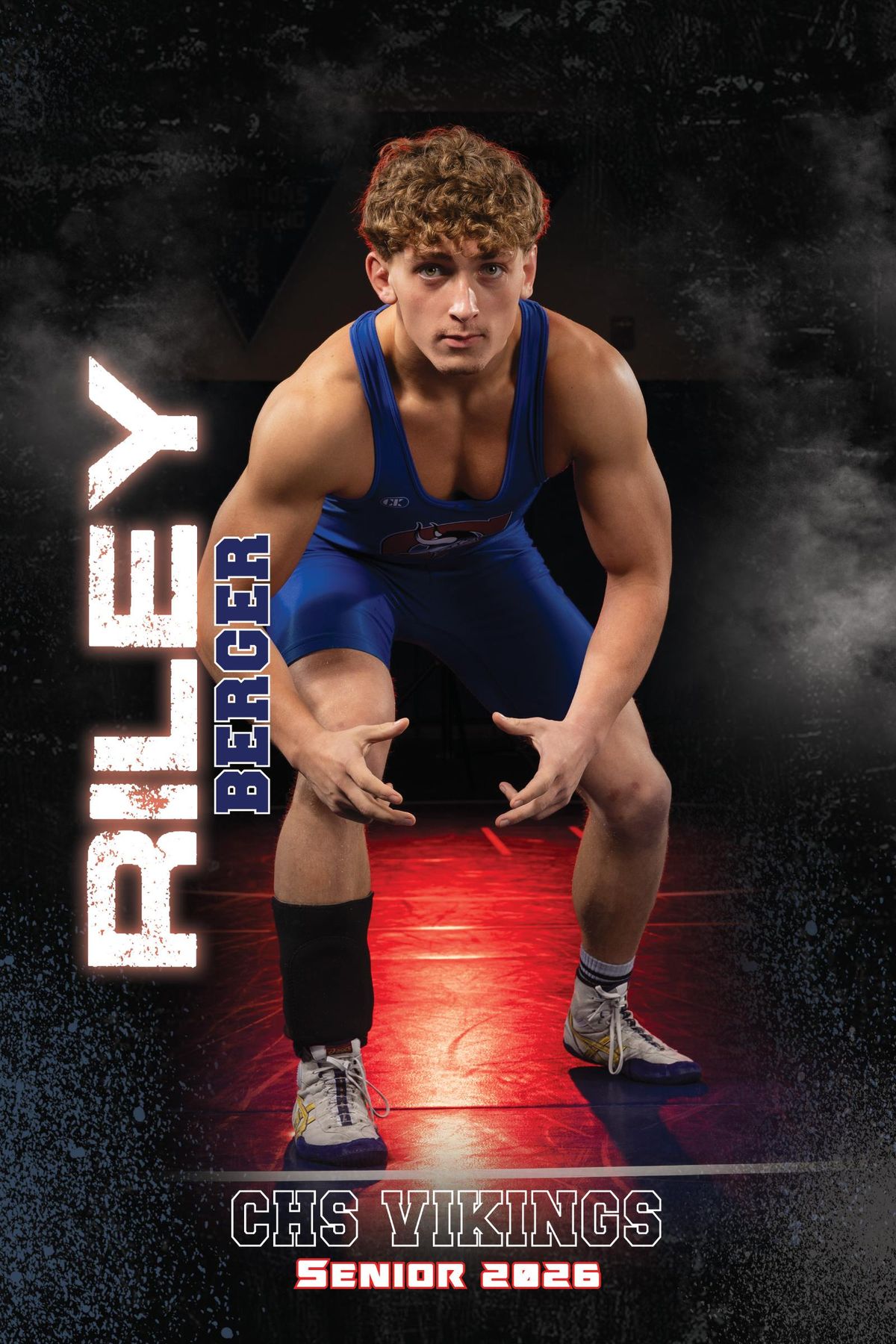 Coeur d'Alene Vikings wrestling senior poster