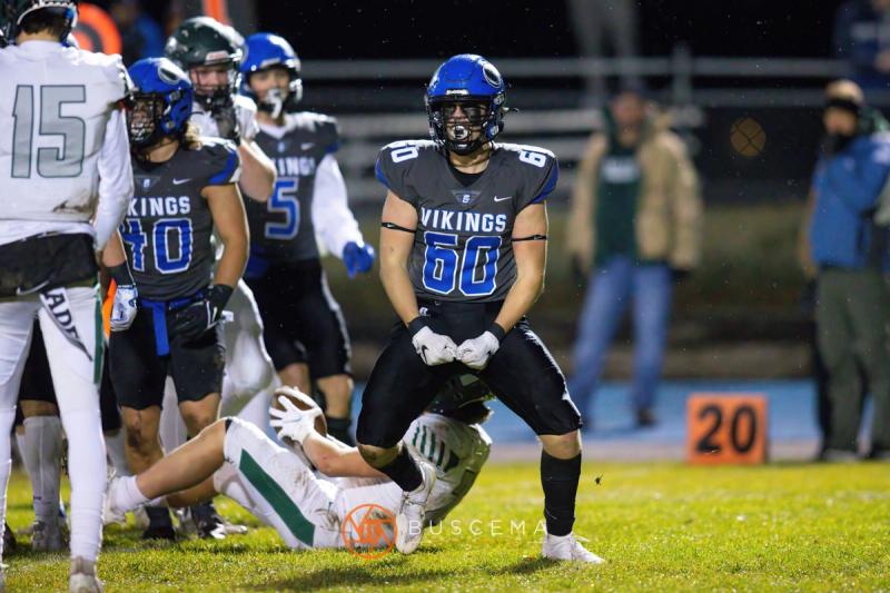 Coeur d'Alene Vikings vs Eagle Mustangs Varsity Football 5A Quarterfinal Playoffs photo 25