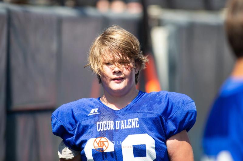 Coeur d'Alene Vikings Freshman Football vs Rigby at the University of Montana 8/19/22. photo 5