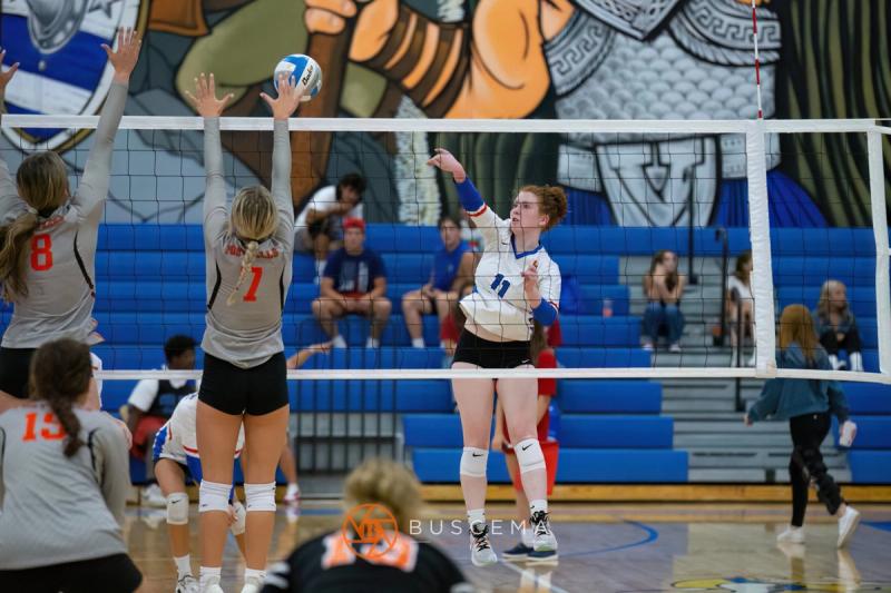 Coeur d'Alene Vikings JV Volleyball vs Post Falls Trojans 9/6/22 photo 41