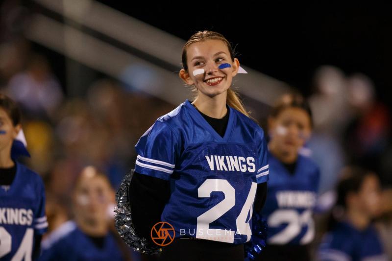 Coeur d'Alene Vikings Varsity Football vs Post Falls Trojans Homecoming photo 5
