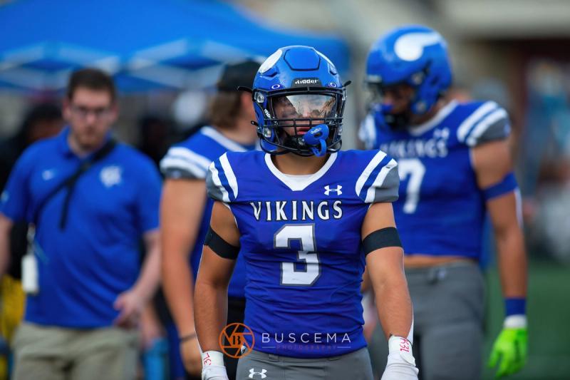 Coeur d'Alene Vikings Varsity Football vs Rigby at the University of Montana 8/19/22. photo 5