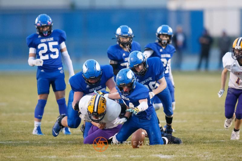 Coeur d'Alene Vikings Freshman Football vs Lewiston Bengals photo 19