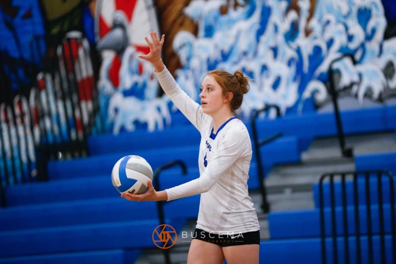 Lakeland @ Coeur d'Alene Girls JV Volleyball photo 8