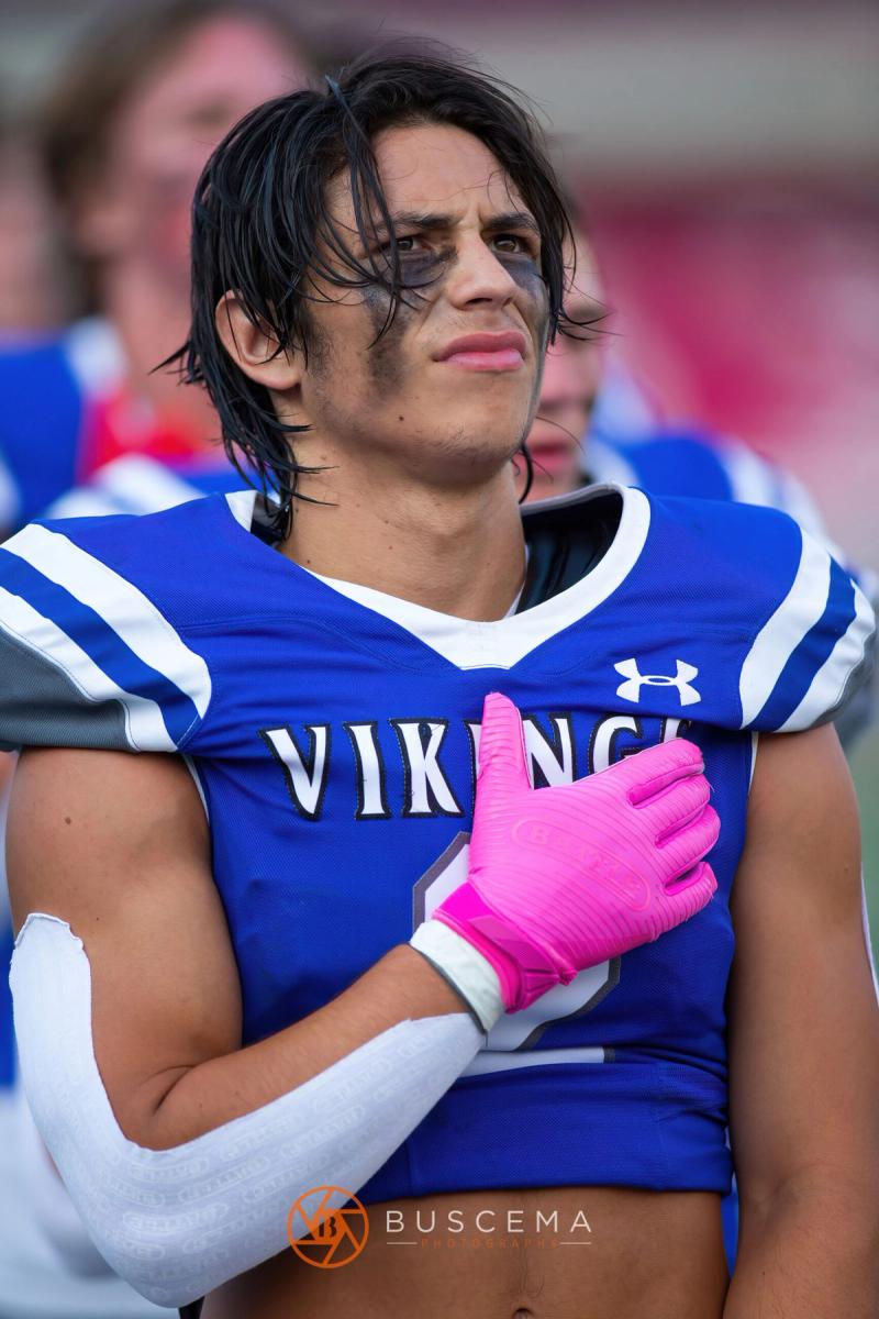 Coeur d'Alene Vikings Varsity Football vs Rigby at the University of Montana 8/19/22. photo 7
