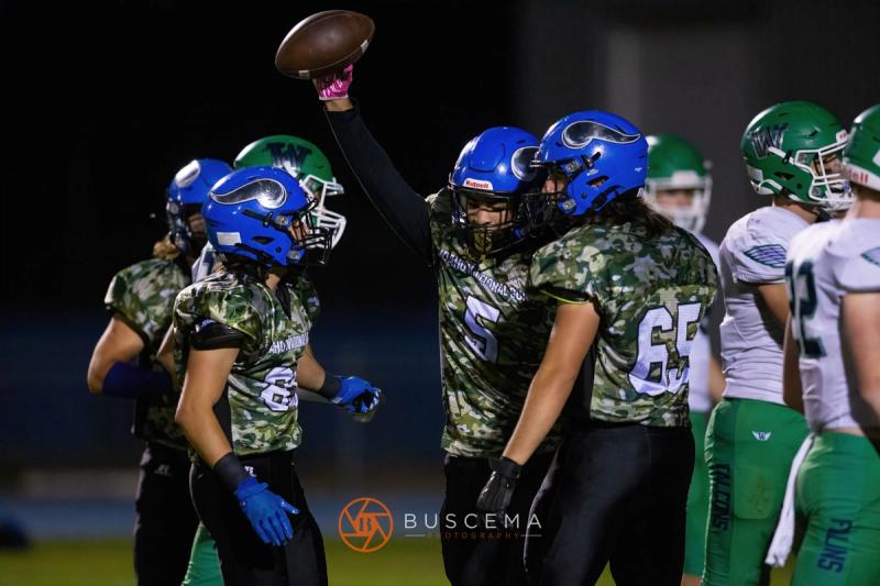 Coeur D’Alene Vikings Varsity Football vs Woodinville photo 23