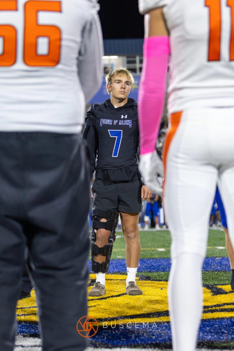 Post Falls @ Coeur d'Alene Football Senior Night photo 5