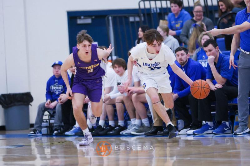 Lewiston @ Coeur d'Alene Boy's Varsity Basketball photo 5