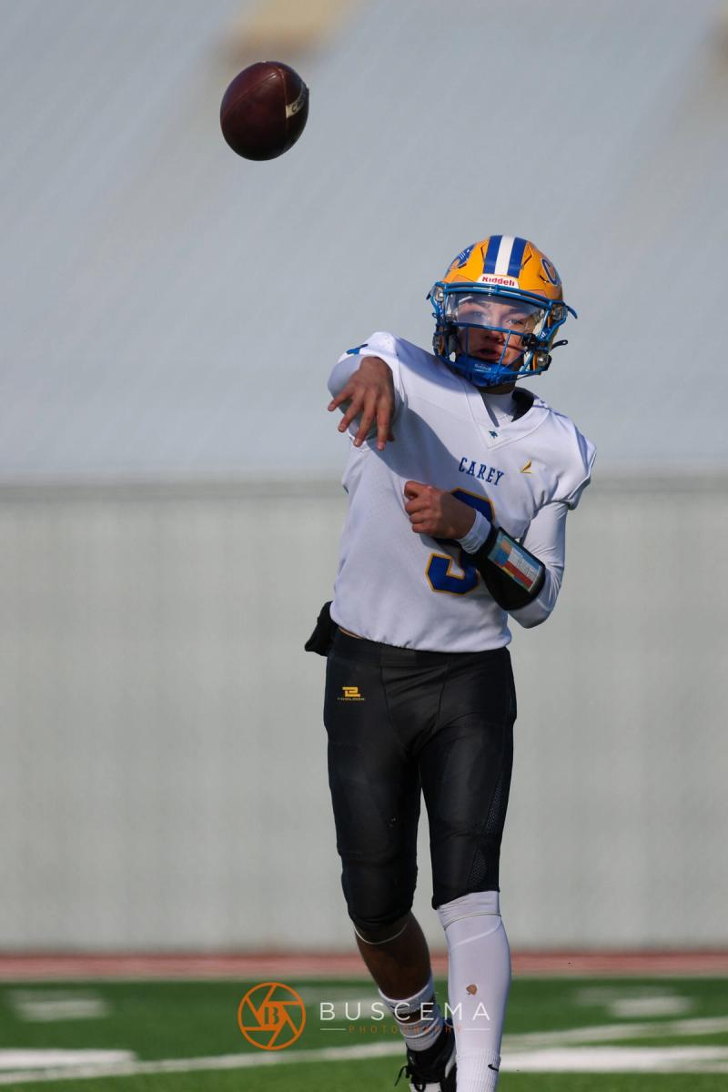 Carey @ Coeur du Christ Academy 1A Football Quarterfinals photo 12