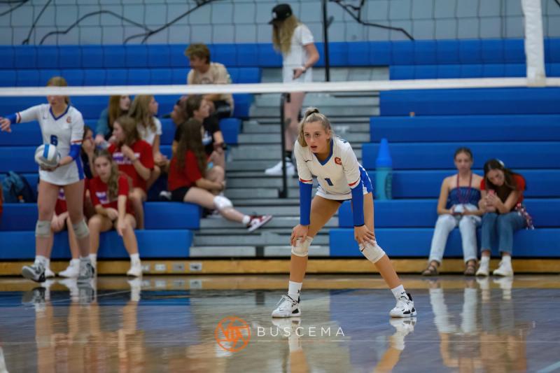 Coeur d'Alene Vikings JV Volleyball vs Post Falls Trojans 9/6/22 photo 46