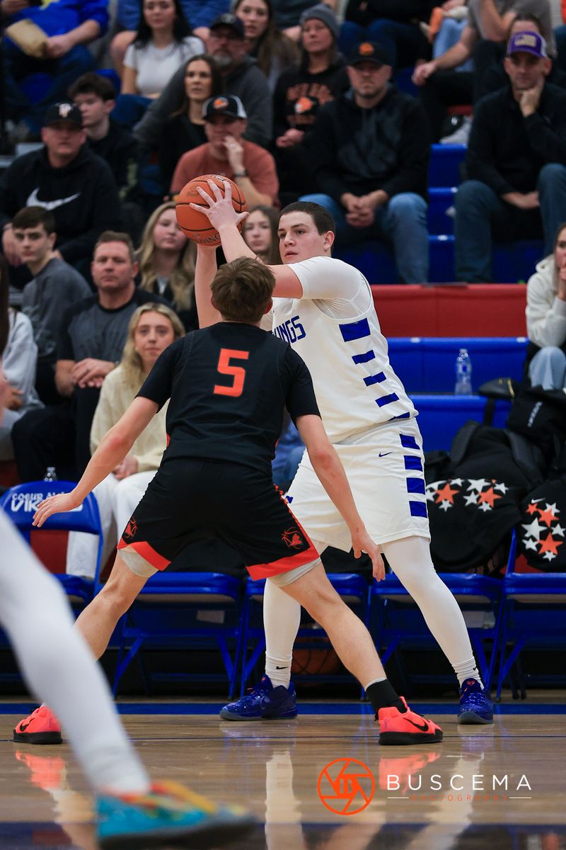 Post Falls @ Coeur d'Alene Boy's Basketball photo 23