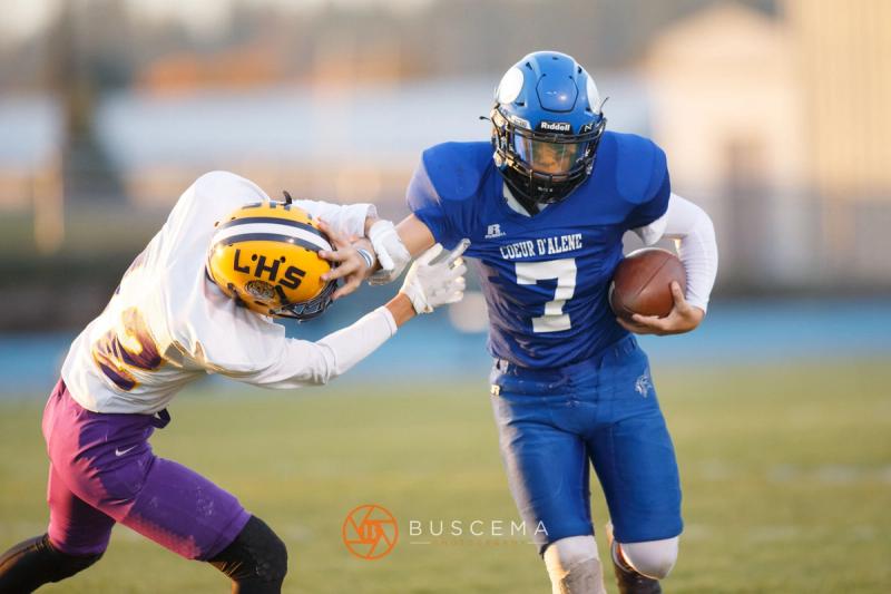 Coeur d'Alene Vikings Freshman Football vs Lewiston Bengals photo 12