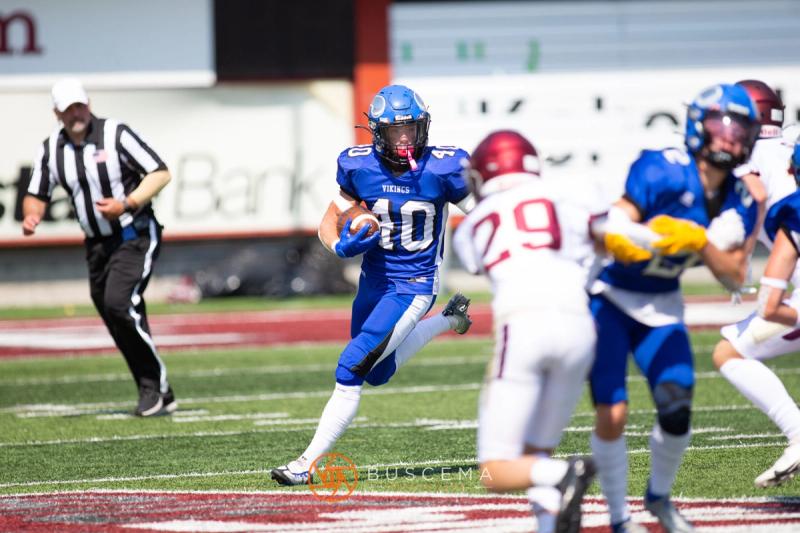 Coeur d'Alene Vikings JV Football vs Rigby at the University of Montana 8/19/22. photo 10
