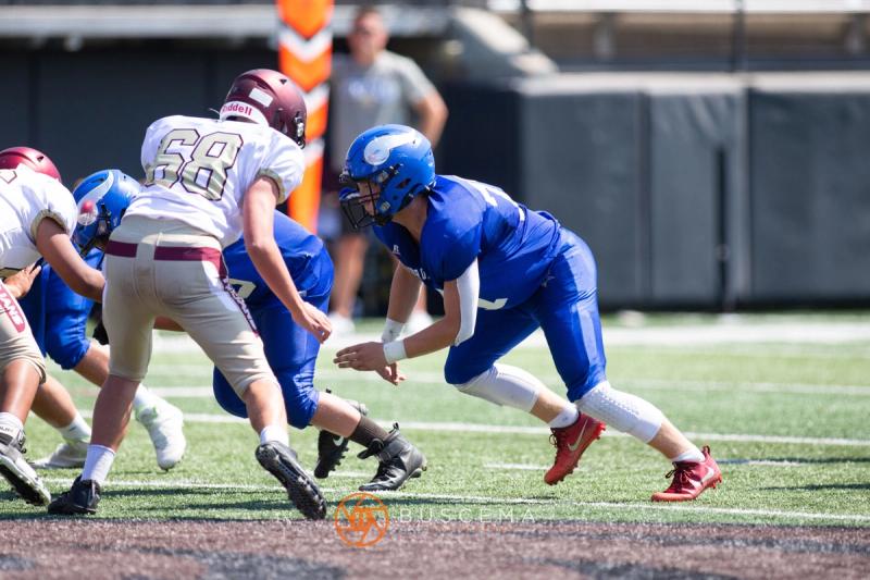 Coeur d'Alene Vikings Freshman Football vs Rigby at the University of Montana 8/19/22. photo 37