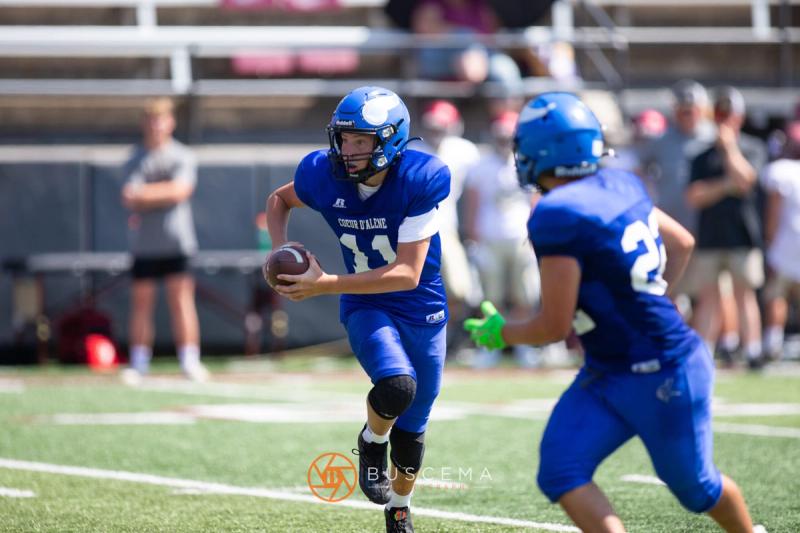 Coeur d'Alene Vikings Freshman Football vs Rigby at the University of Montana 8/19/22. photo 12