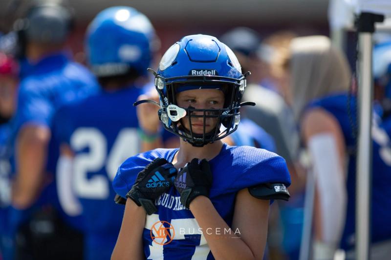 Coeur d'Alene Vikings Freshman Football vs Rigby at the University of Montana 8/19/22. photo 29