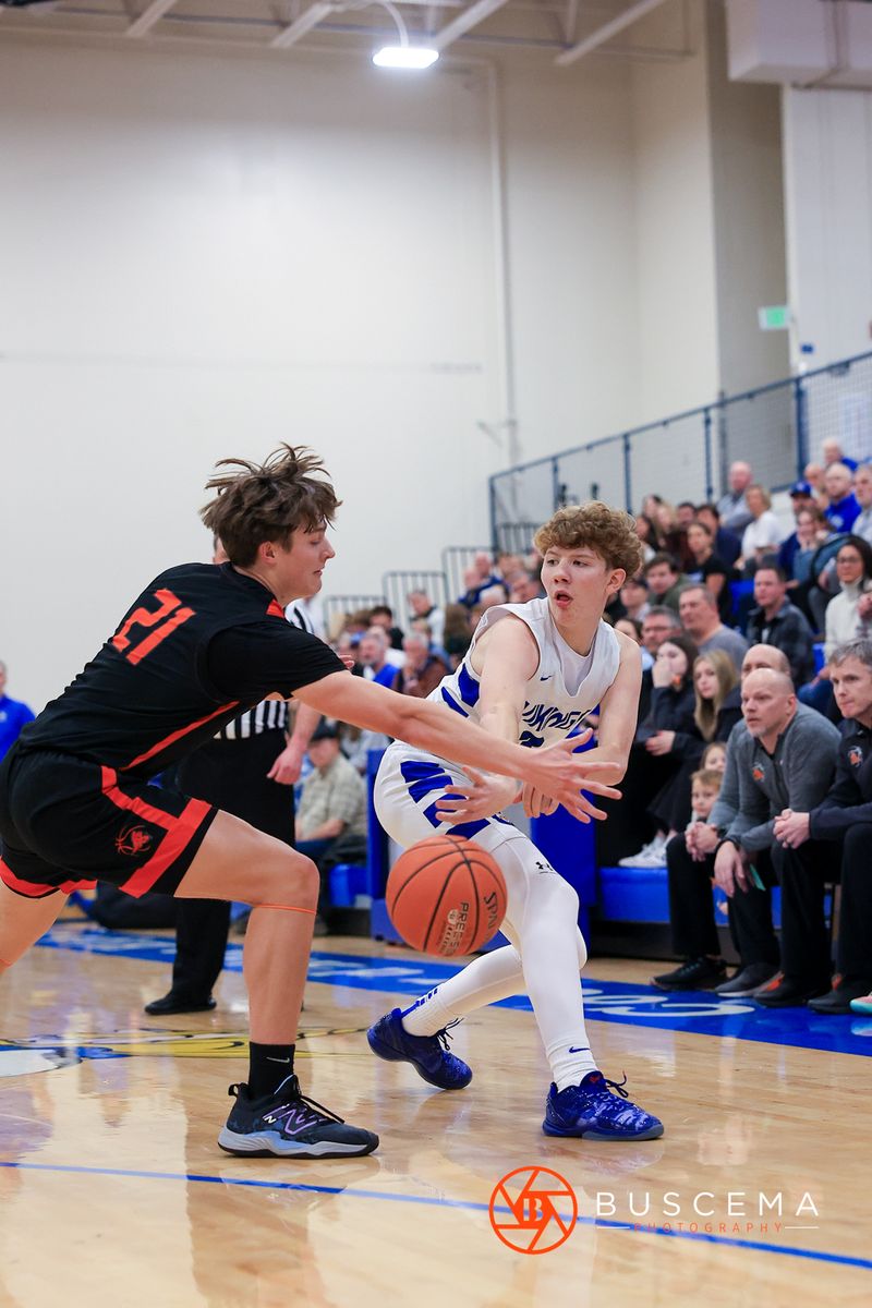 Post Falls @ Coeur d'Alene Boy's Basketball photo 14