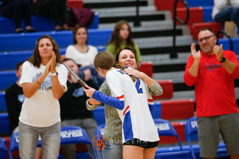 Lakeland @ Coeur d'Alene Girls Volleyball photo 18