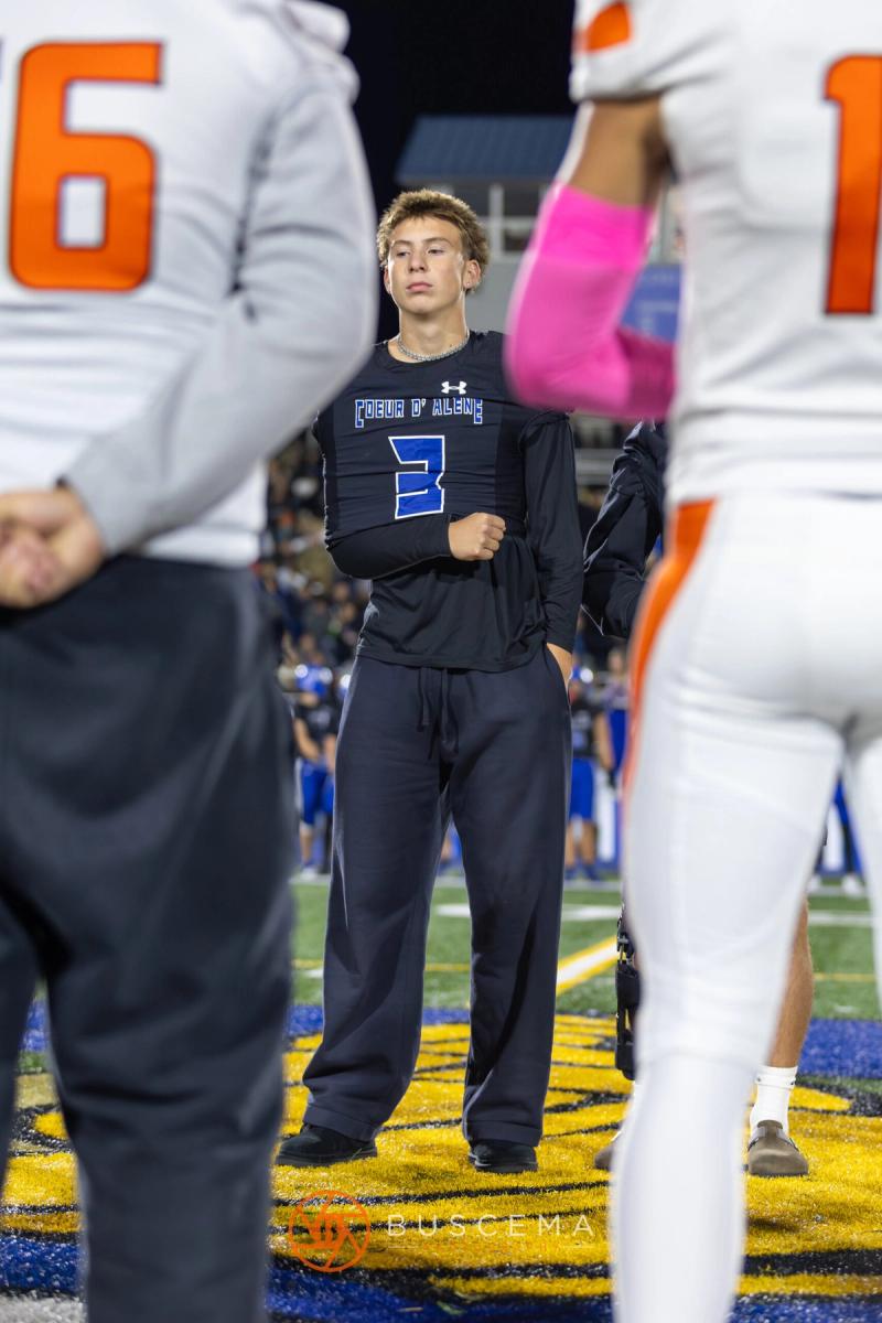 Post Falls @ Coeur d'Alene Football Senior Night photo 4