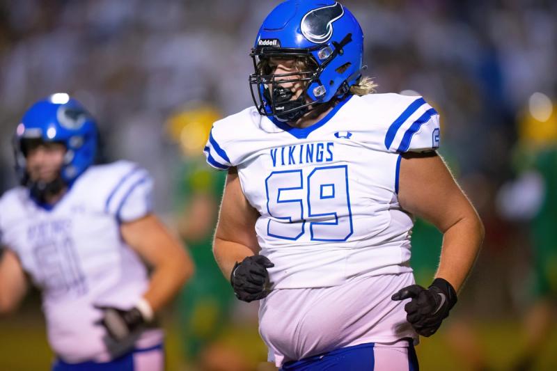 Coeur d’Alene Vikings Football @ Lakeland Hawks Football photo 17