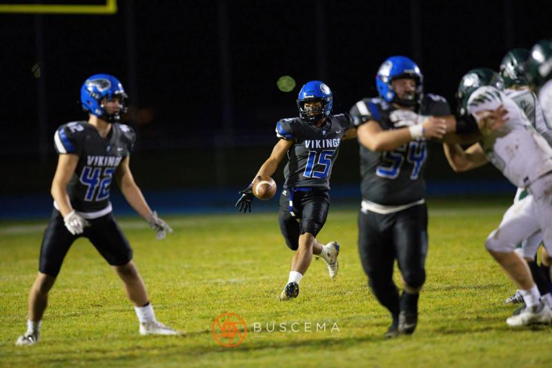 Coeur d'Alene Vikings vs Eagle Mustangs Varsity Football 5A Quarterfinal Playoffs photo 28