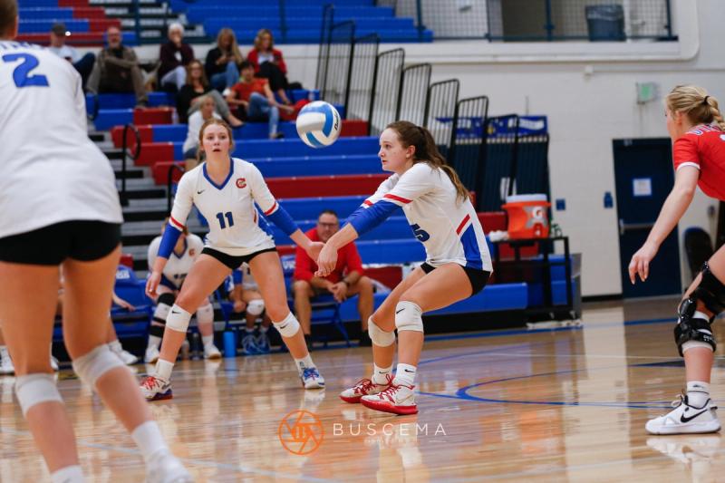 Lakeland @ Coeur d'Alene Girls Volleyball photo 63