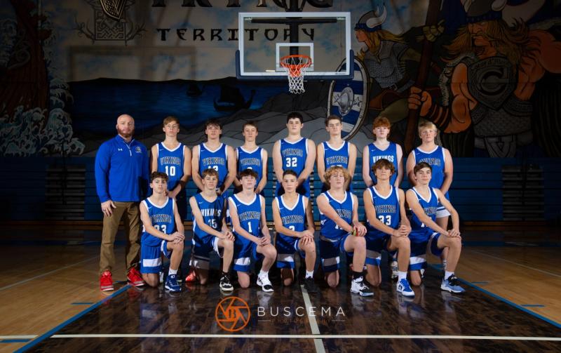 Coeur d'Alene Vikings Boy's Basketball 2022 Media Day photo 14