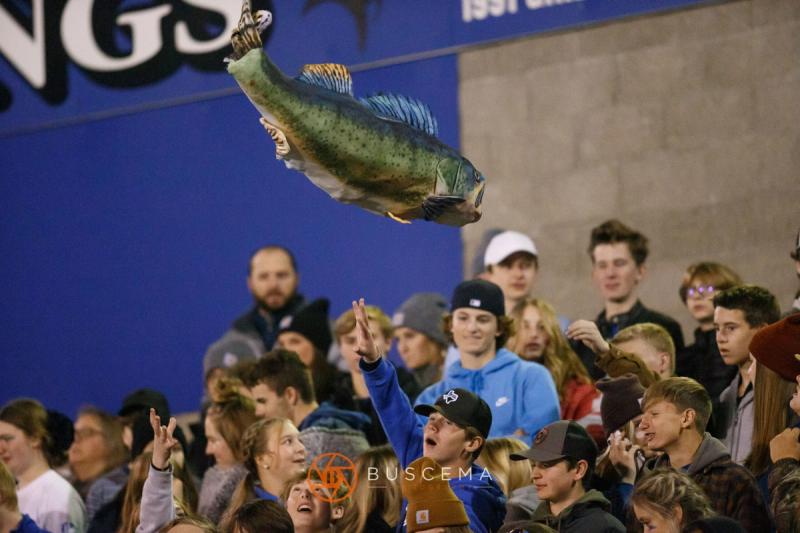 Coeur d'Alene Vikings Varsity Football vs Post Falls Trojans Homecoming photo 12