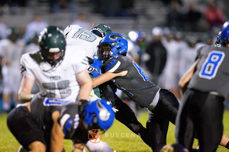 Coeur d'Alene Vikings vs Eagle Mustangs Varsity Football 5A Quarterfinal Playoffs photo 10