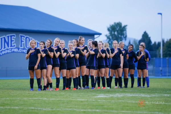 Coeur d'Alene Vikings Girls Varsity Soccer vs Sandpoint 10/5/21