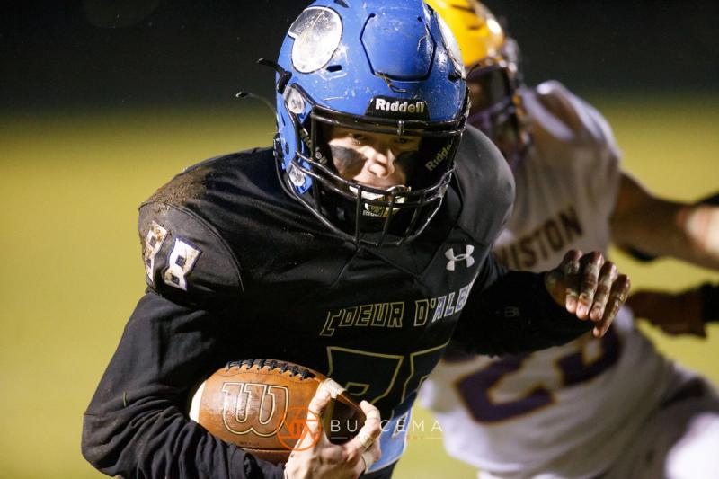 Lewiston @ Coeur d'Alene Football Senior Night photo 16