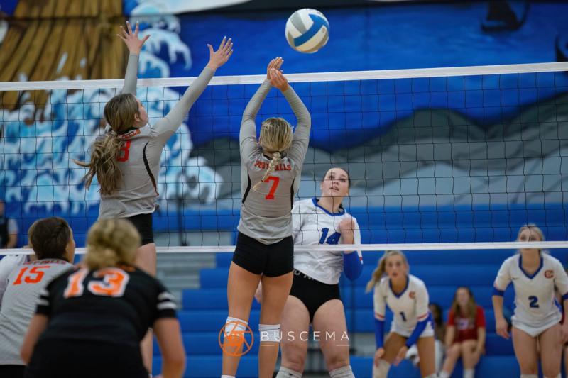 Coeur d'Alene Vikings JV Volleyball vs Post Falls Trojans 9/6/22 photo 45