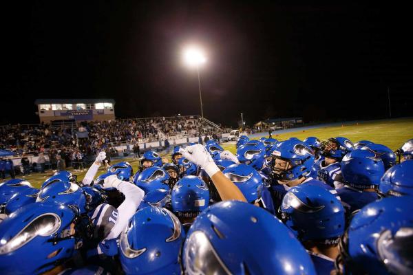 Coeur d'Alene Vikings Varsity Football vs Post Falls Trojans Homecoming