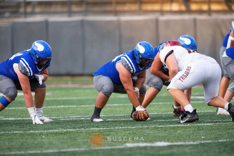 Coeur d'Alene Vikings Varsity Football vs Rigby at the University of Montana 8/19/22. photo 18