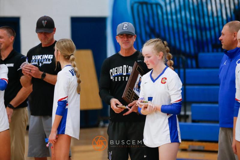 Lakeland @ Coeur d'Alene Girls Volleyball photo 22