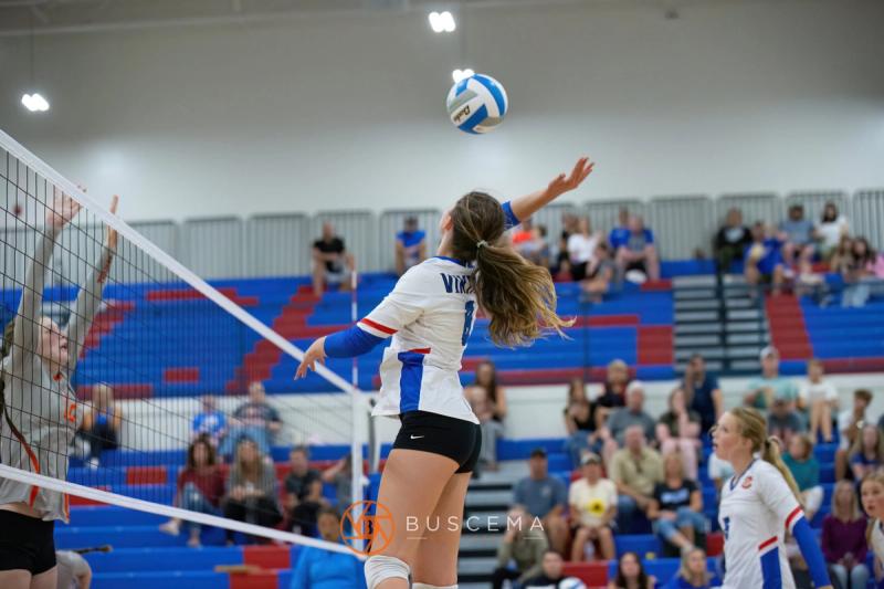Coeur d'Alene Vikings JV Volleyball vs Post Falls Trojans 9/6/22 photo 26