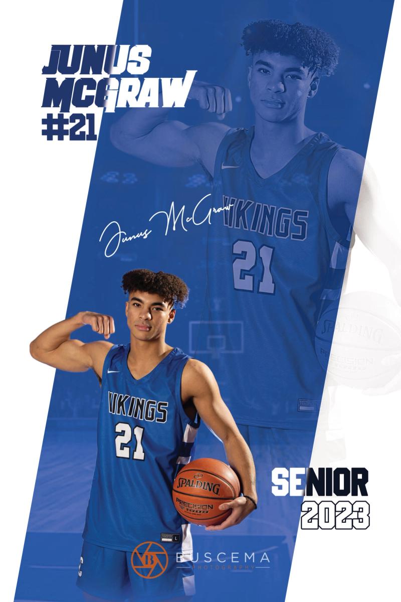 Coeur d'Alene Vikings Boy's Basketball 2022 Media Day photo 9