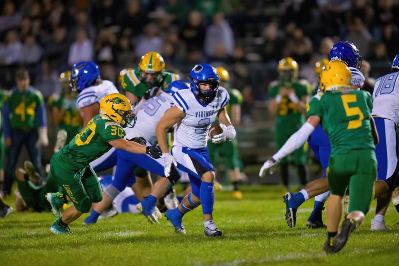Coeur d’Alene Vikings Football @ Lakeland Hawks Football photo 21