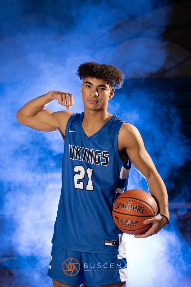 Coeur d'Alene Vikings Boy's Basketball 2022 Media Day photo 34