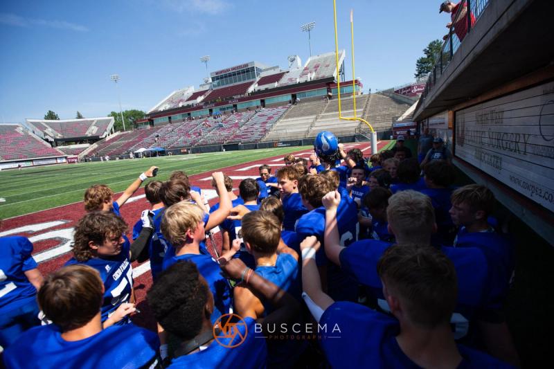 Coeur d'Alene Vikings Freshman Football vs Rigby at the University of Montana 8/19/22. photo 38