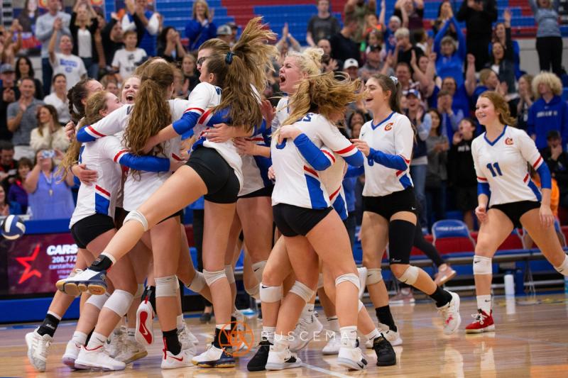 Lake City @ Coeur d'Alene Volleyball District Championship photo 11
