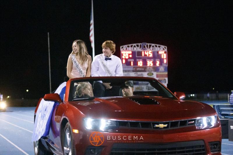 Coeur d'Alene Vikings Varsity Football vs Post Falls Trojans Homecoming photo 15