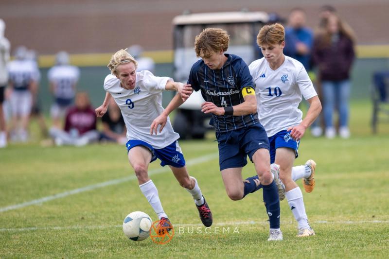 Coeur d'Alene @ Lake City Boy's Varsity Soccer - 5A Regionals photo 11