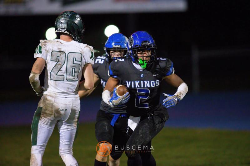 Coeur d'Alene Vikings vs Eagle Mustangs Varsity Football 5A Quarterfinal Playoffs photo 37