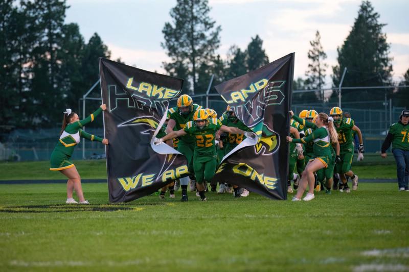 Coeur d’Alene Vikings Football @ Lakeland Hawks Football photo 8