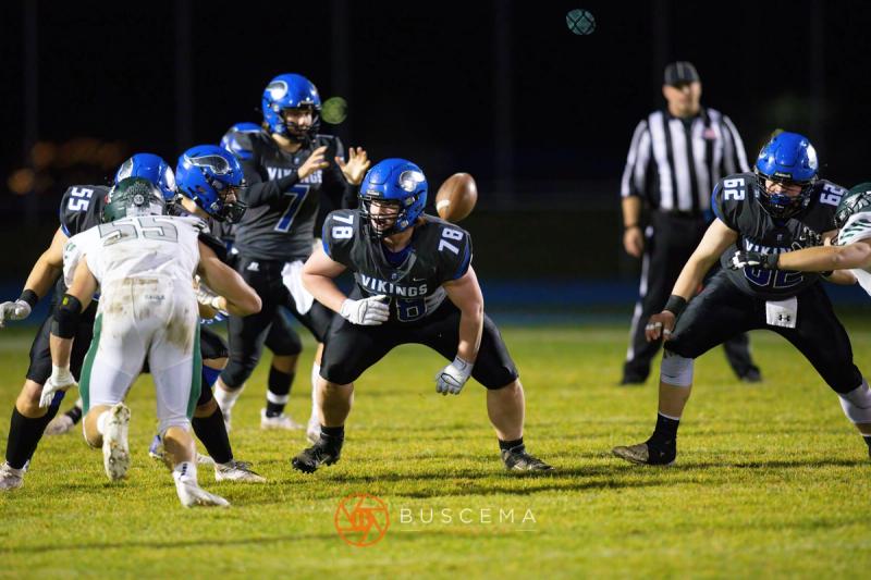 Coeur d'Alene Vikings vs Eagle Mustangs Varsity Football 5A Quarterfinal Playoffs photo 21