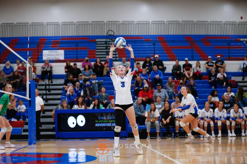 Lakeland @ Coeur d'Alene Girls Volleyball photo 64