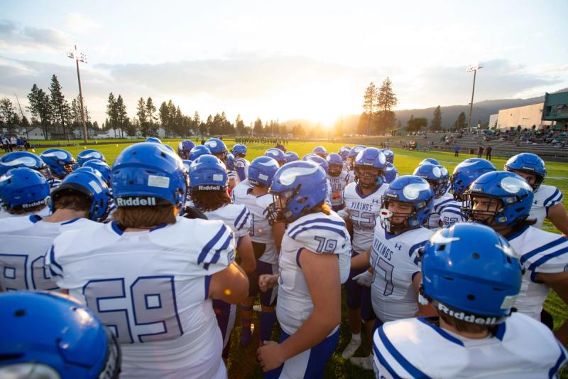 Coeur d’Alene Vikings Football @ Lakeland Hawks Football photo 3