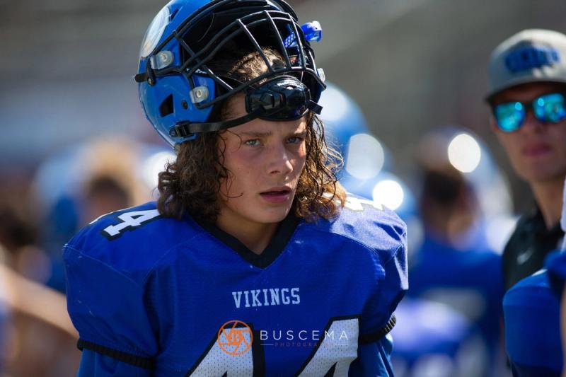 Coeur d'Alene Vikings JV Football vs Rigby at the University of Montana 8/19/22. photo 18