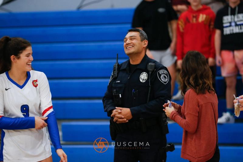 Lakeland @ Coeur d'Alene Girls Volleyball photo 26